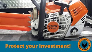 My BRAND NEW Stihl Chainsaw already needs PARTS [upl. by Avika]