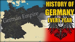 History of Germany amp Prussia every year [upl. by Gypsie244]