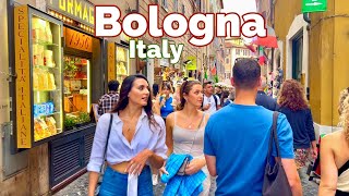 Bologna Italy 🇮🇹  4K 60fps HDR Walking Tour [upl. by Anilahs]