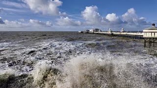 Crazy High Tide in Blackpool but why [upl. by Icnan]