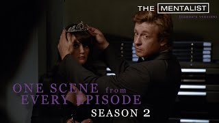 one scene from every episode jisbons version the mentalist season 2 [upl. by Ellerad190]