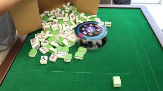 How to load mahjong tiles to automatic mahjong table Filipino Chinese American Styles usamjtable [upl. by Ahcim493]