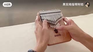 Moon River  seeds kalimba 41 key kalimbakalimbasongsmarimbas [upl. by Rehttam]