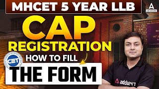 How to fill form MH CET Law Cap Round 2024  MH CET 2024 Form Kaise Bhare🔥 MHCET 5 Year Cap LLB Form [upl. by Adniral]