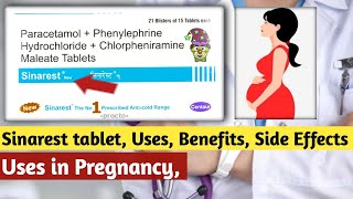 sinarest tablet uses in hindi  Uses in Pregnancy  Benefits side effects Dose [upl. by Meggy]