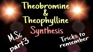 Purines derivativesTheobromineTheophylline SynthesisOrganic ChemistryMScKUK SyllabusTricks [upl. by Seessel355]