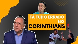 VEJA O QUE GALVÃO BUENO FALOU SOBRE A FASE RUIM DO CORINTHIANS E DEFENDE CÁSSIO [upl. by Ellehctim]