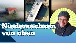 Niedersachsen von oben  1 ganzes Jahr  Jahreszeiten in Niedersachsen aus der Luft  Compilation [upl. by Shir254]