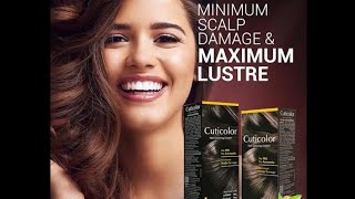 😻😻Cuticolor Permanent Hair Color Cream1 Dr prescribedSuitable for Sensitive [upl. by Alekim]