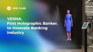 Slovenská Sporiteľňa Creates the First Holographic Banker with HYPERVSN [upl. by Carlile]