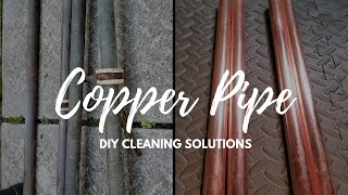 How to clean copper pipe  tips and tricks [upl. by Adnohrahs]