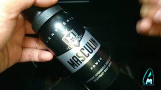 Lentheric Masculin Power Deodorant Body Spray Review [upl. by Einnor]