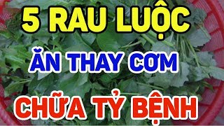 BÁC SĨ MÁCH 5 RAU LUỘC ĂN THAY CƠM BỔ HƠN SÚP YẾN [upl. by Eyahc560]