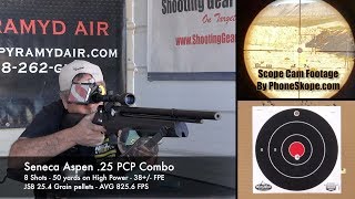 Seneca Aspen 25  FULLY SELFCONTAINED PCP HUNTING AIRGUN Power Accuracy Awesome [upl. by Asiruam760]