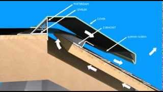 MetalEra HiPerf Ridge Vent  Slope to Flat Roof version [upl. by Anirav]