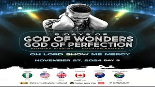 OH LORD SHOW ME MERCY  5 DAYS OF GOD OF WONDERS GOD OF PERFECTIONS 3  NSPPD  27TH NOVEMBER 2024 [upl. by Nelg]