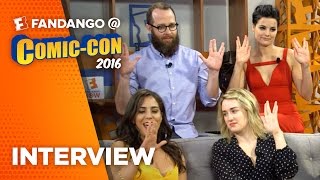 ’Blindspot’ Cast Interview – COMIC CON 2016 [upl. by Sseb469]