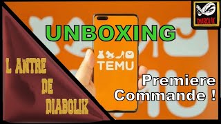 Unboxing de me Première Commande TEMU [upl. by Alburga]