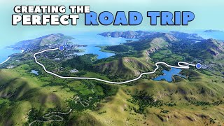 Creating the Perfect Road Trip  Cities Skylines Oceania 34 [upl. by Serra]