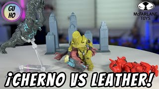 🦾 COMBO review de CHERNO ALPHA VS LEATHERBACK  Titanes del Pacifico  McFarlaneToys  GUHOVERSO [upl. by Bronnie972]