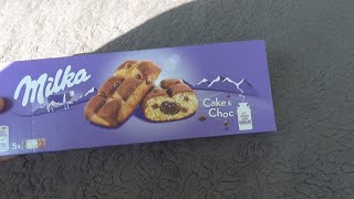 Mondelez Milka Cake amp Choc 175 g Unboxing and Test [upl. by Animrelliug]