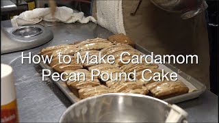 How to make cardamom pecan pound cake [upl. by Lidia]