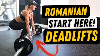 How to Do Romanian Deadlifts  Proper RDL Form for Women [upl. by Avrit]