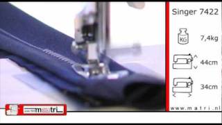 Singer 7422 Promo Naaimachine sewingmachine machine a coudre nähmaschinen [upl. by Diarmid]