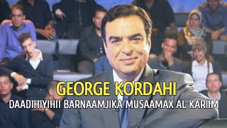 George Kordahi  Tabiyaha Barnaamijka Musaamax Al Kariim [upl. by Steward]