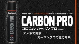 コロニルジャパン カーボンプロCARBON PROの強力効果をヌメ革で実験 [upl. by Nuahsyt]