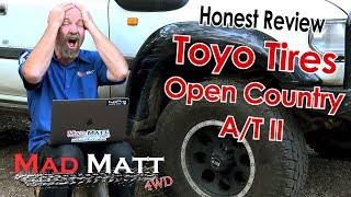 Toyo Tires Open Country AT II review [upl. by Stouffer479]