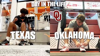 Day In The Life Texas Vs Oklahoma Football RIVALS [upl. by Hasan]