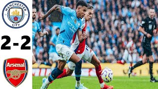 Manchester City vs Arsenal 22 Match Highlights  Premier League 202425 [upl. by Ligetti]