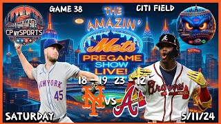 Amazin Mets Pregame Show  Mets vs Braves  Mets Game Live  New York Mets  Mets News [upl. by Sivart]