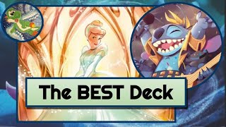 The BEST deck just got BETTER🟡💿 Disney Lorcana TCG Deck and Gameplay [upl. by Siward]