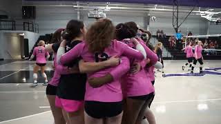 Lipscomb Academy Volleyball 2024 Region Tournament Promo Round 2 [upl. by Ahseile475]