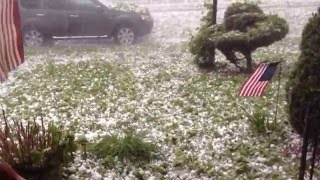 Hail Storm  May 22 2014  West Reading PA [upl. by Myrle]