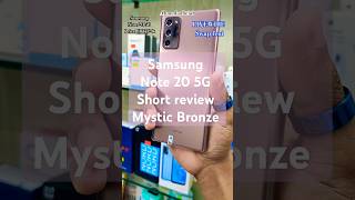 Samsung note 20 5G short review song viralshort ytshorts samsung youtubeshorts youtube [upl. by Jempty]