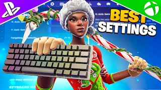 NEW Best Chapter 2 Remix Keyboard Settings for Fortnite AIMBOT  FAST EDITS PS4PS5PCXBOX [upl. by Isadora81]