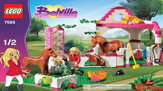 LEGO instructions  Belville  7585  Horse Stable Book 1 [upl. by Angele]