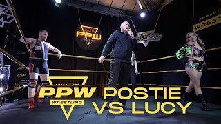 Postie Malone vs Lucy Free Match [upl. by Tsui]