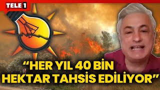 Ormanlar sadece yangınlarla yok olmuyorİşte iktidarın kullandığı yöntem Erdoğan Atmış açıkladı [upl. by Eadwina]