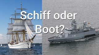 Deutsche Marine erklärt Der Unterschied zwischen Schiff und Boot und was ist ein I0 insideF125 [upl. by Merola]