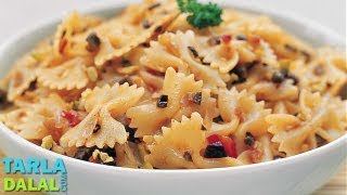 ओलिव और टमाटर पास्ता Olive and Tomato Pasta by Tarla Dalal [upl. by Kirsti]