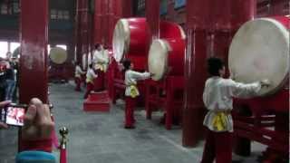 Drum Performance at Beijing Drum Tower [upl. by Jauch811]