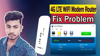 4G LTE WIFI Modem Router Fix Problem Trust Computer  Tc Unique Tech [upl. by Ynohtnaleahcim]