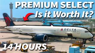 Is Delta Premium Select Worth it 14 Hours to Seoul [upl. by Htebi]