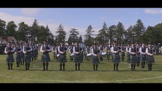 Inveraray amp District Pipe Band 2016 European Drumming Champions [upl. by Gnni]