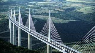 Mega Construções  Viaduto Millau [upl. by Dickens]