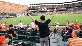 Catching a Joey Gallo GAME HOME RUN at Camden Yards [upl. by Hitoshi]